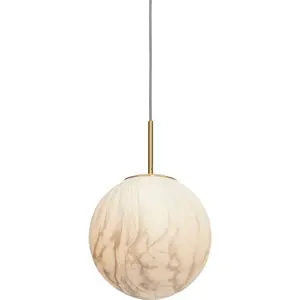 Подвесной светильник CARRARA E27 1 шт. под мрамор It'S About Romi, белый