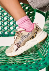 Низкие кроссовки gully animal Gioseppo, Leopardo