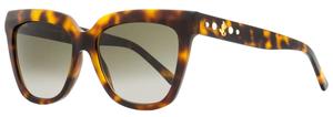Женские квадратные солнцезащитные очки Jimmy Choo Julieka 086HA Havana 55 мм