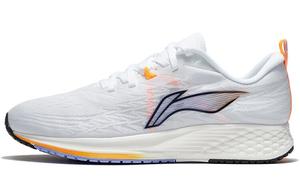 Кроссовки мужские легкие для марафона Trich Tu 4 IV - белые/синие Lining