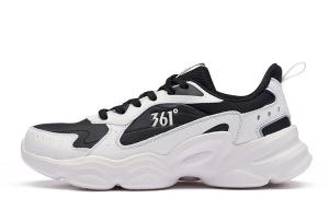 Кроссовки 361° Lifestyle Shoes Men Low-top Black/White, черный/белый