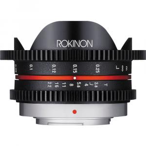 Объектив Rokinon 7,5 мм T3,8 Cine UMC Fisheye для крепления Micro Four Thirds