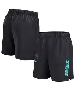 Мужские черные шорты Arizona Diamondbacks Woven Victory Performance Nike