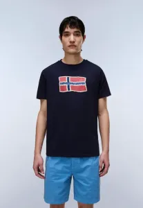 Футболка с принтом mahsa Napapijri, Blue Marine