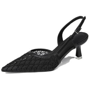 Beijiani Стройные каблуки на шпильке 6,5 см женские черные, цвет Black