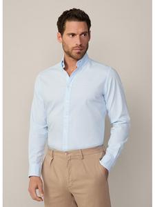 Рубашка Hackett London, светло-синий