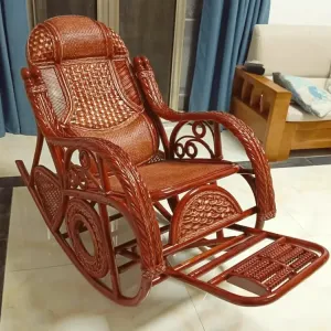 Yu Senyi Кресло-качалка из ротанга himengse huangguan, цвет honeydew crown