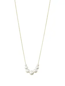 Колье Grande Orangerie de Perle из желтого золота 14 карат Sophie Bille Brahe, золотистый