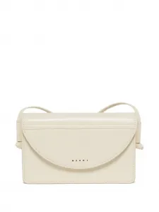 Сумка на плечо с логотипом Marni Kids, бежевый