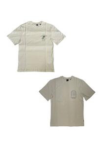 Футболка с принтом 2 PACK-LOCKER GESCHNITTEN RUNDHALS KURZARM Only & Sons, серый