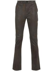 Кожаные брюки Merci прямого кроя Frei-Mut, коричневый