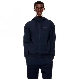 Толстовка EA7 EMPORIO ARMANI Natural Ventus 7 full zip, синий