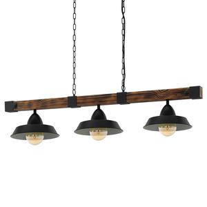 Подвесной светильник Eglo Oldbury, сталь - количество языков пламени: 3