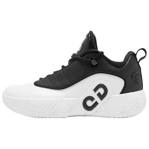 QIAODAN Баскетбольные кроссовки с низким верхом, устойчивые к скольжению, женские, белые, черные