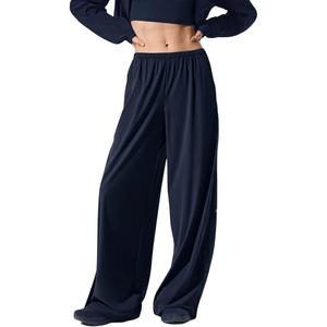 Женские повседневные брюки Alo Yoga, синий/темно-синий