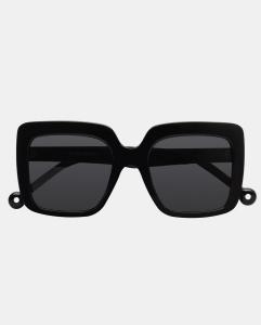 Черные женские солнцезащитные очки оверсайз с поляризационными линзами Parafina, черный