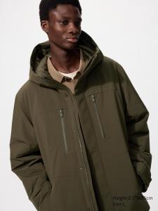 Гибридная парка из переработанного пуха Uniqlo, 39 dark brown