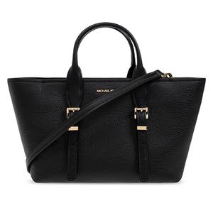 MICHAEL KORS Женская черная кожаная сумка через плечо One Shoulder