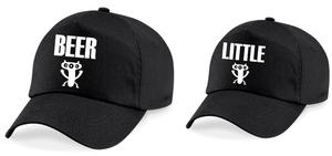Бейсбольная кепка Beer Monster/Little Monster 60 SECOND MAKEOVER, черный