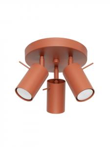 Nice Lamps Плафон ETNA 3P красная охра H 18,5 см
