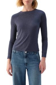 Прекрасная футболка в рубчик в цвете Neptune AMO