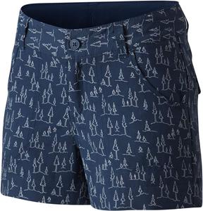 Шорты Columbia Girls Silver Ridge Printed, Carbon Trees Print