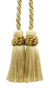 Подхват для штор с двойной кисточкой Alexander DecoPro, золотой