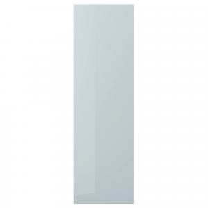 Дверь KALLARP IKEA, 60x200 см, глянцевый светло-серо-голубой