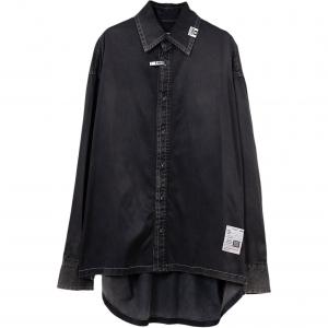 Рубашка на пуговицах Maison Mihara Yasuhiro, черный