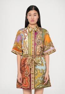 Платье Alemais CLEMENZA SPLICED MINI DRESS, Multi-Coloured