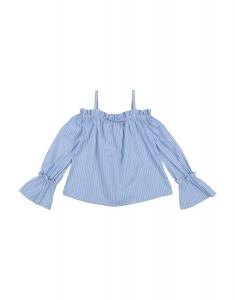 Топ Patrizia Pepe, небесно-голубой