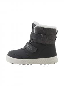 Reima Зимние ботинки "Пыриты" серо-черного цвета