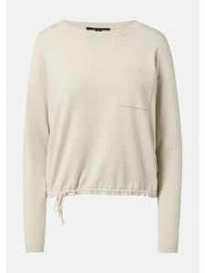 Вязаный свитер цвета 8007_светло-бежевый comma