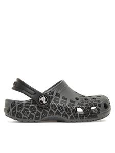 Мюли Crocs Kids Tire Print Classic Clog 211261, серый
