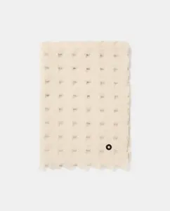 Перфорированный шарф Jo & Mr. Joe, экрю