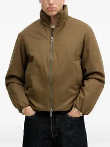 Куртка на молнии Sisley, коричневый