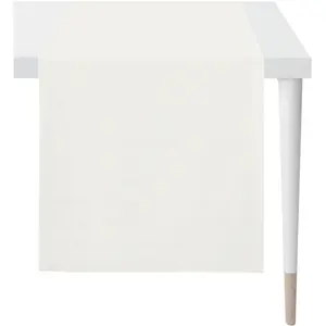 Дорожка для стола 3900 Uni / OUTDOOR, летний декор, лето с защитой от пятен Apelt, Elfenbeinfarben