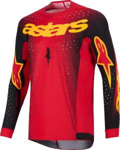 Мотокроссовая майка Alpinestars supertech scenz, Red/Black/Yellow