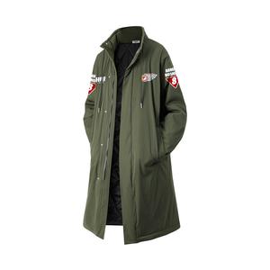 Пуховик Unisex Lapel Thickened Others HUANQIU, olive