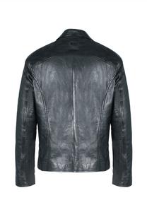 Кожаная куртка SHORT NORDIC Freaky Nation, черный