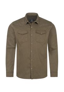 Джинсовая рубашка рубашка Rock Creek, зеленый