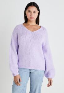 Джемпер JDY JDYDINEA L/S REVERSIBLE, Pastel Lilac/Mottled Lilac