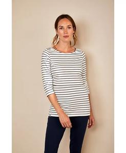 Футболка для кормящих мам с рукавами 3/4 Bshirt, мультиколор