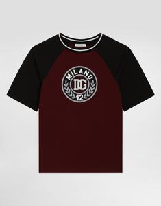 Футболка из джерси с принтом DOLCE & GABBANA, мультиколор