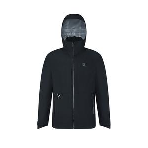 FILA Мужская ветровка горная универсальная походная непромокаемая непродуваемая утеплённая, Pitch Black