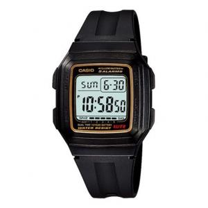 Часы CASIO Sports Quartz Waterproof Unisex Mens Black Digital, черный
