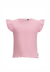 Футболка с принтом Retour Jeans, фуксия