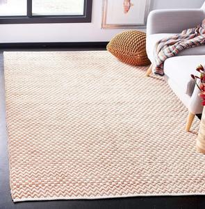 SAFAVIEH, 153 x 244 см, Boston Collection ковёр ручной работы Orange BOS686P плоского плетения из хлопка