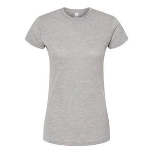 Tultex Женская футболка Slim Fit из полиэстера, цвет Heather Grey