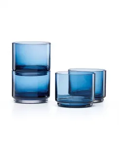 Набор коротких стаканов Tuscany Classics, 4 предмета Lenox, blue